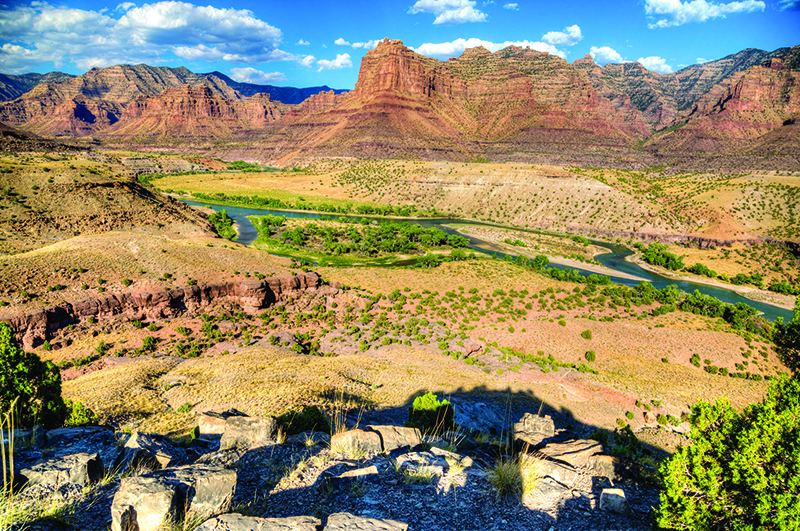 Desolation Canyon and the Green River. Bob Wick/BLM